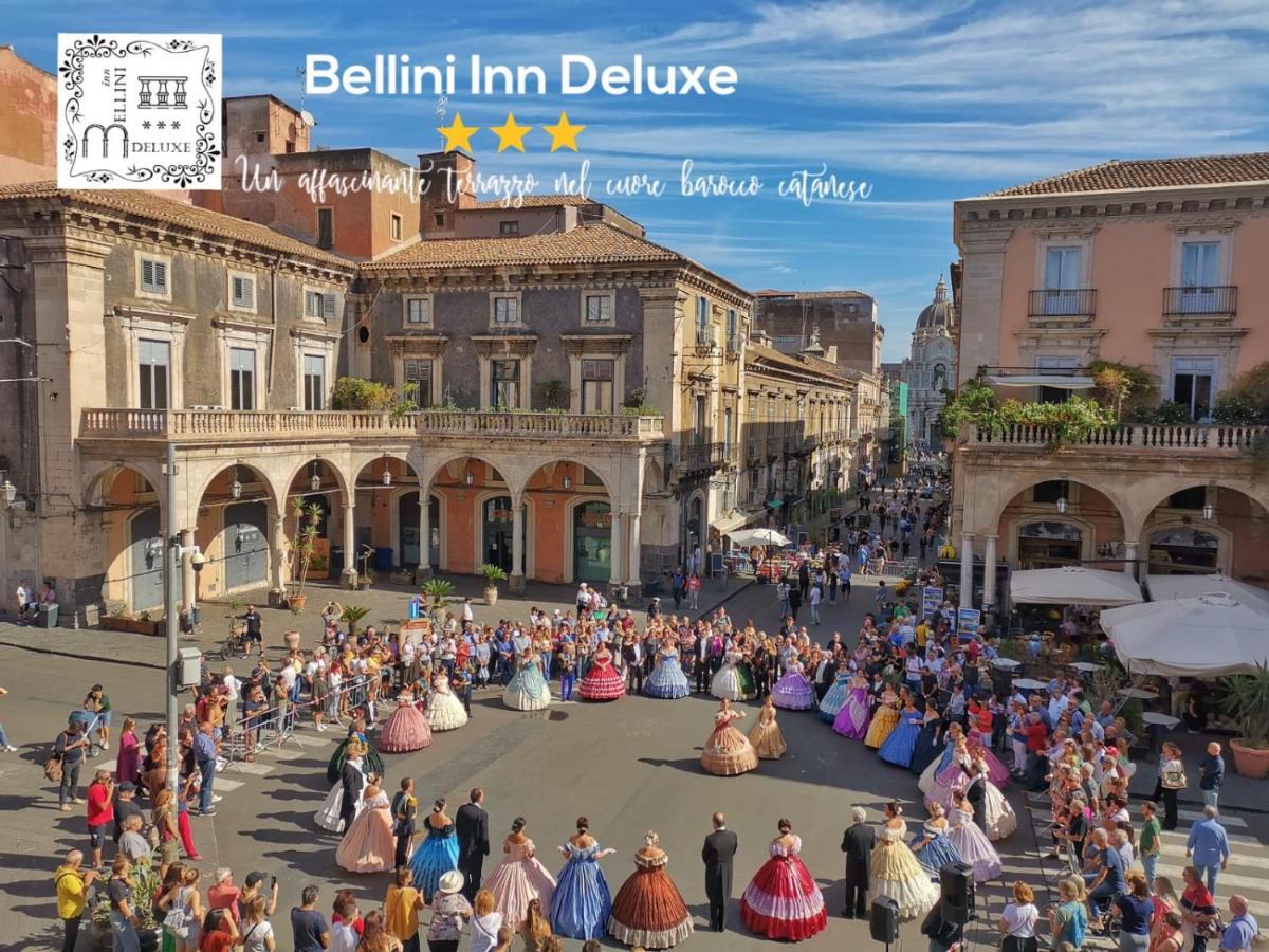 Bellini Inn Deluxe คาตาเนีย ภายนอก รูปภาพ